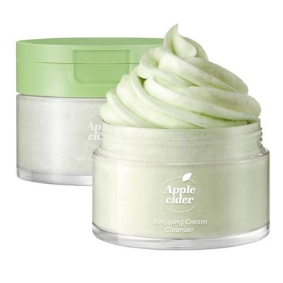 Ariul Apple Cider Whipping Cream Cleanser/Salicylic Acid 0.5%, KFDA certified acne-relief functional foam cleanser, All in One Cleansing Cream, Cleanser that pack 3.4 oz (100mL)