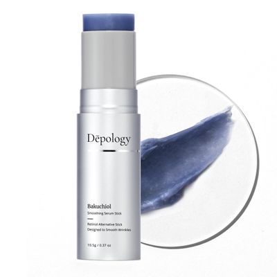 Depology Bakuchiol Smoothing Serum Stick | Hydrating Serum Stick for Wrinkles &amp; Fine Lines | Facial Balm Moisturizer | Korea Beauty &amp; Personal Care