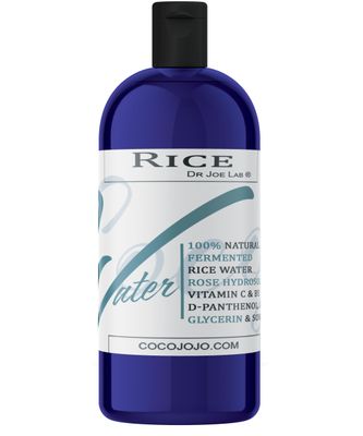 Dr Joe Lab Rice Water Growth Mix - Nourishing Toner with Rose Hydrosol Aloe Vera Face &amp; Scalp Essence Rice Extract Pro Vitamin B5 Oily Skin Alcohol-Free Spray Spritz (32 oz &amp; Empty Sprayer)