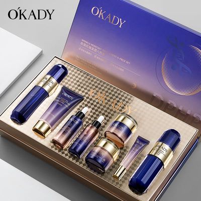 AESTHTANY Skin Care Set Enzyme Skin Care Kit Beauty Gift Skin Kit For Women With 8 Pieces