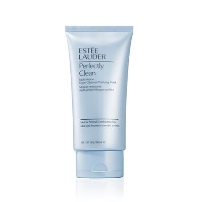 Este Lauder Perfectly Clean Multi-Action Foaming Cleanser/Purifying Face Mask, 5.0 Fl Oz