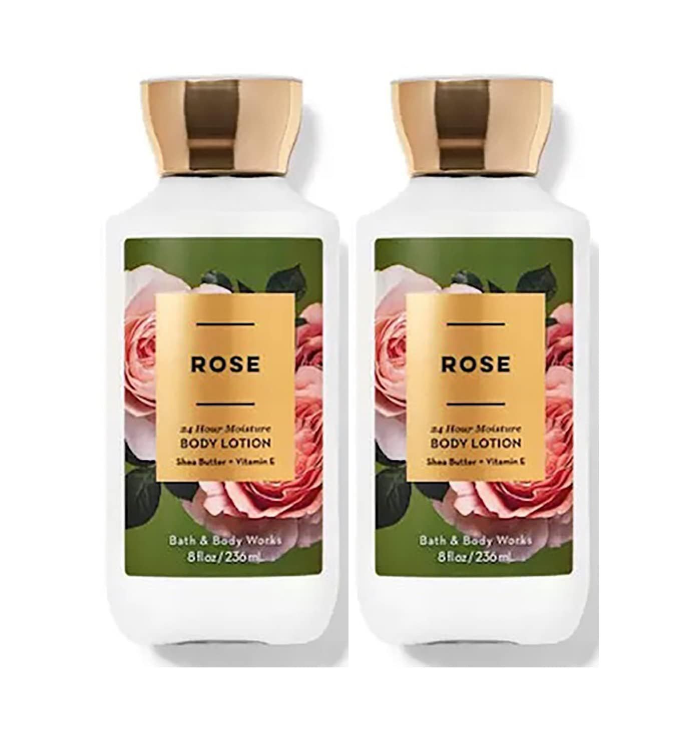 Bath &amp; Body Works Bath and Body Works Rose Super Smooth Body Lotion Sets Gift For Women 8 Oz -2 Pack (Rose)