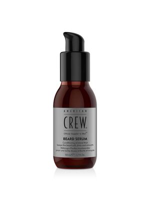 American Crew Beard Conditioner Serum, Conditioning Oil Blend for a Soft, Shiny &amp; Smooth Beard, 1.7 Fl Oz