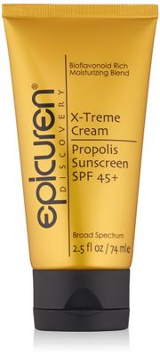 epicuren DISCOVERY X-treme Cream Propolis Sunscreen SPF 45+, Yellow, 2.5 Fl Oz