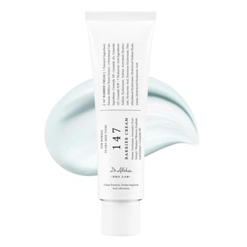 Dr.Althea 147 Barrier Cream | Daily Skin Barrier Repair Care | Deep Hydrating with Hyaluronic Acid &amp; Ceramides | Korean Vegan Skincare for All Skin Types | 1.7 Fl Oz