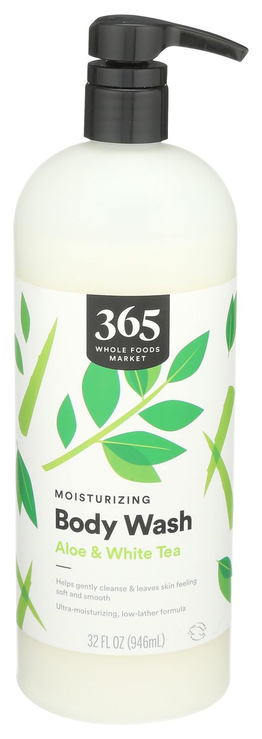365 by Whole Foods Market, Body Wash Moisturizing Aloe &amp; White Tea, 32 Fl Oz