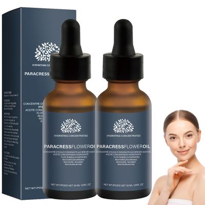 2PCS Paracress Facial Oil, Paracress Oil,Natural Paracress Extract Oil,Paracress Facial Serum Organic, Reduce Smooth Fine Lines and Wrinkles,for All Skin Types