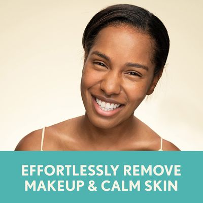 Aveeno Calm + Restore Nourishing Makeup Remover Face Wipes, Fragrance Free Facial Cleansing Towelettes with Oat Extract &amp; Calming Feverfew, Alcohol Free, 100% Plant-Based Cloth, 25 ct