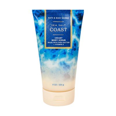 Bath &amp; Body Works Bath and Body Works Creamy Body Scrub 8 Ounce (Sea Salt Coast)