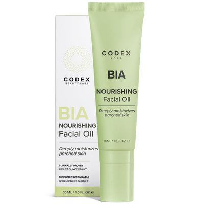 Codex Labs Bia Nourishing Face Oil - Hydration, Moisturizing &amp; Smoothing - For Dry Skin, Sensitive Skin, All Skin Types - With Omega-3, Rosehip Oil, Vitamin E - Cruelty-Free, Vegan Skincare (1oz)