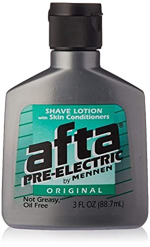 Afta Pre-Electric Shave Lotion With Skin Conditioners Original 3 oz (Pack of 10)