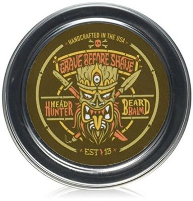 Grave Before Shave Head Hunter Beard Balm (Tropical summer aroma) (4 oz.)