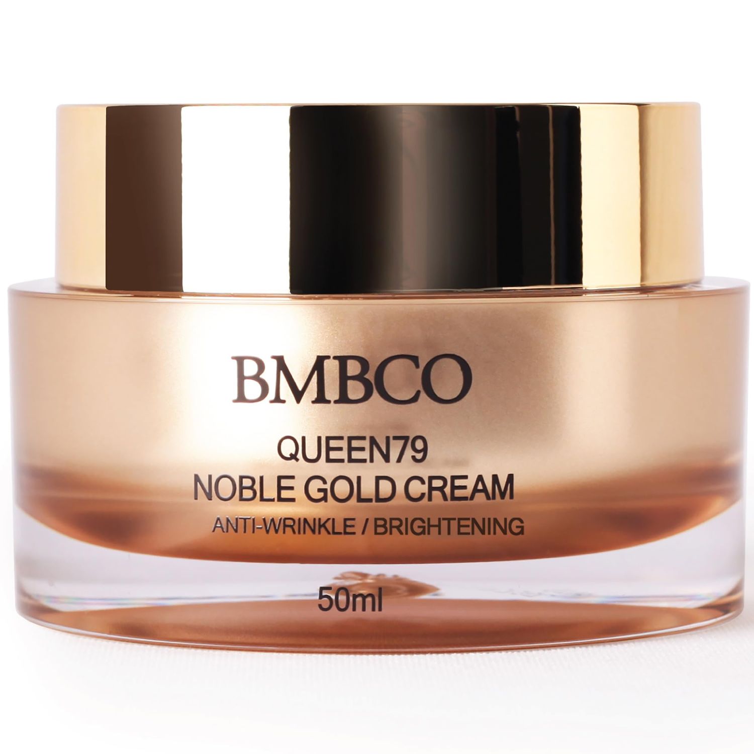 BMBCO Face Wrinkle Gold Cream, Tightening Skin Care, Neck&amp; Eye Firming, Collagen Peptides Moisturizer, Korean Anti Aging Facial Repair