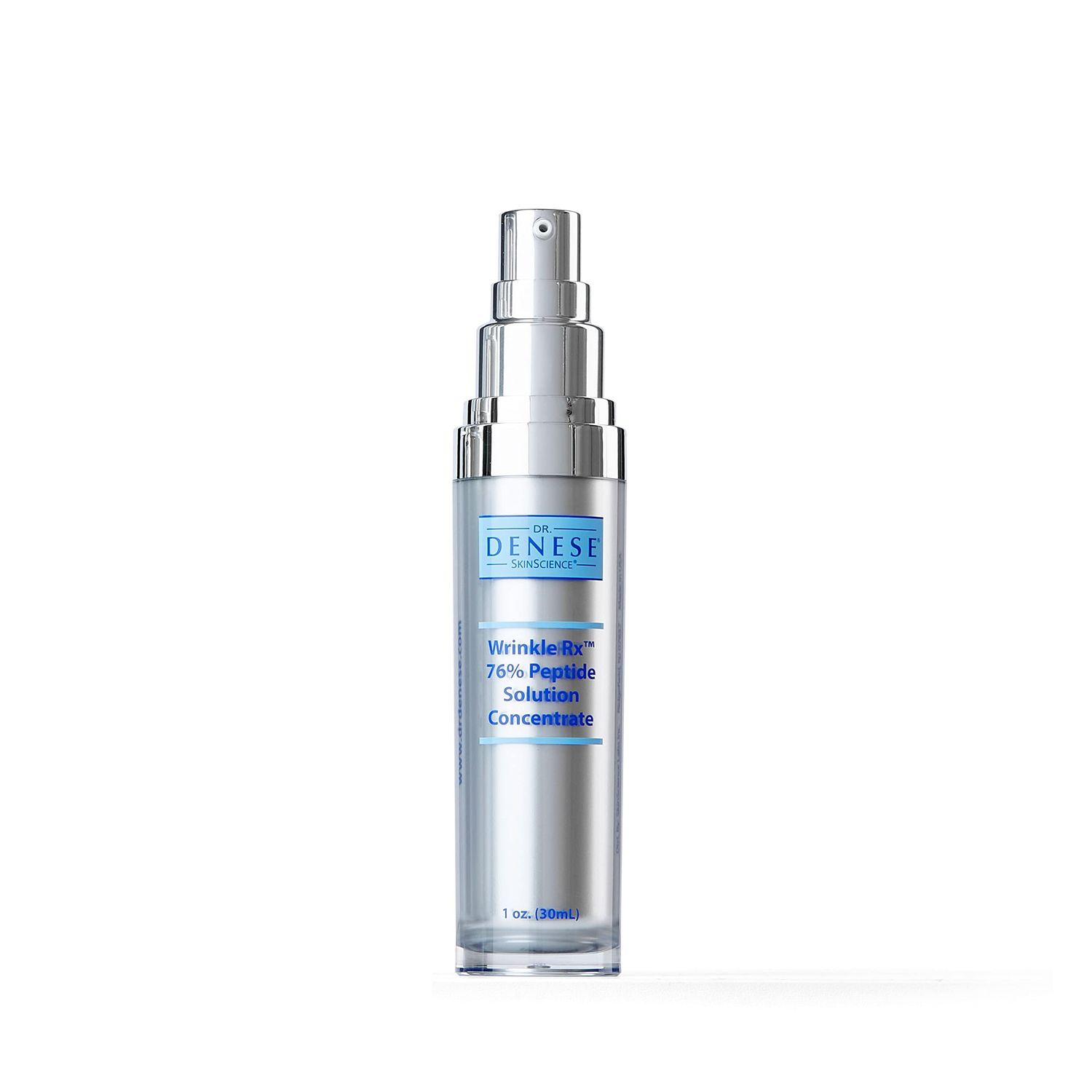 Dr. Denese SkinScience Wrinkle RX 76% Peptide Solution Concentrate Reduce Appearance of Line &amp; Wrinkles with Ceramides, Retinol - Improved Firmness -Paraben-Free, Cruelty-Free - 1oz