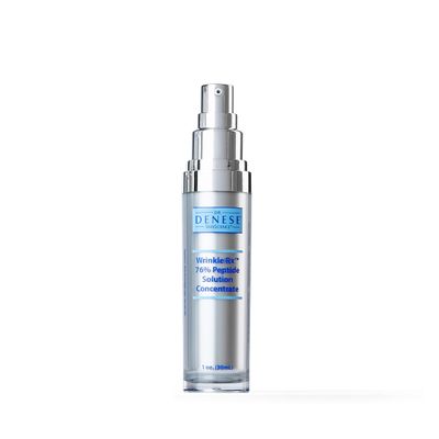 Dr. Denese SkinScience Wrinkle RX 76% Peptide Solution Concentrate Reduce Appearance of Line &amp; Wrinkles with Ceramides, Retinol - Improved Firmness -Paraben-Free, Cruelty-Free - 1oz