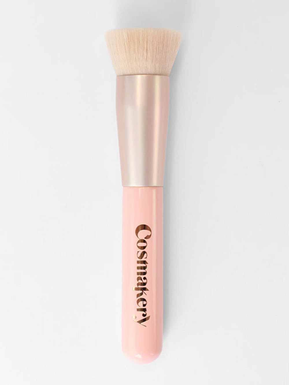 Cosmakery Foundation Brush for Liquid Makeup - Buffing, Blending Brush - Makeup Accessory with No Product Absorption - Ideal for Liquid, Cream, and Powder Formulas