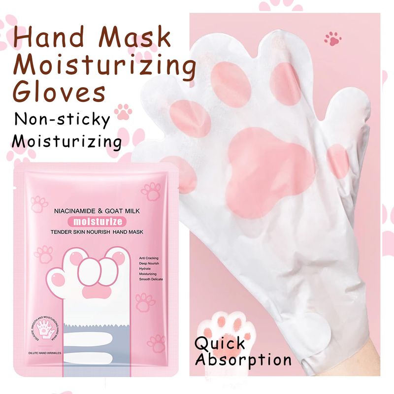 DWDiWen Hand Masks, 6 Pairs Hydrating Exfoliating Hand Peeling Mask, Smooth Hand Masks Moisturizing Gloves Overnight for Dry, Rough, Cracked Hands, Hand Skin Moisturizer Glove for Women MenA