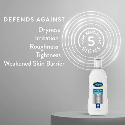 Cetaphil RESTORADERM Soothing Wash, 10 fl oz, Soothes Dry, Stressed Skin, Hypoallergenic, Soap & Paraben Free, National Eczema Association Endorsed