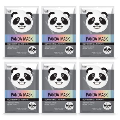 Epielle Panda Character Skincare Sheet Masks | Animal Spa Mask | -For All Skin Types |spa gifts for women, Spa Gift, Birthday Party Gift for her kids, Spa Day Party, Girls Night, Slumber party,