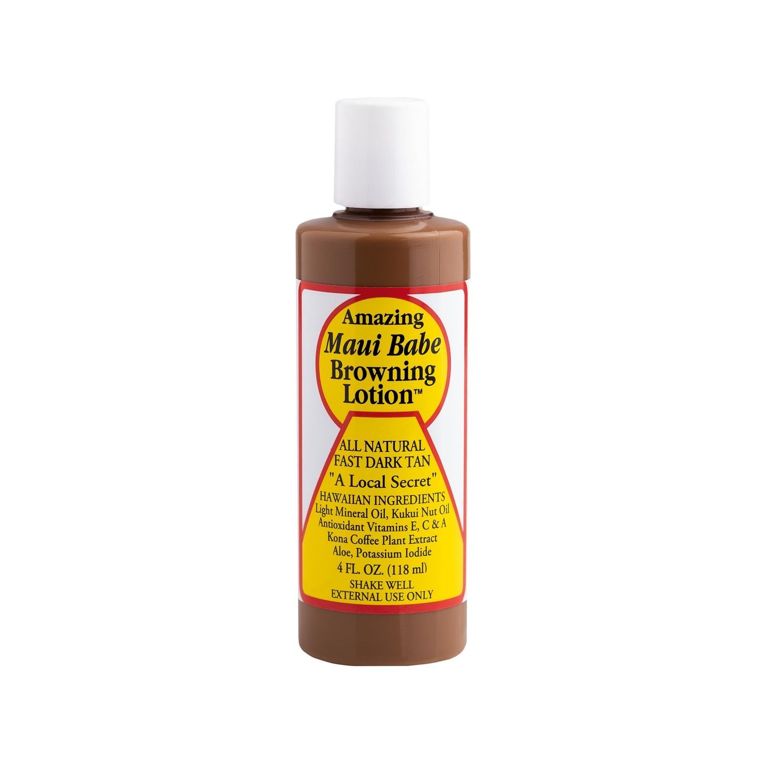 Browning Lotion - All Natural Fast Dark Tan 4 fl.oz (2 bottle)