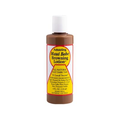 Browning Lotion - All Natural Fast Dark Tan 4 fl.oz (2 bottle)
