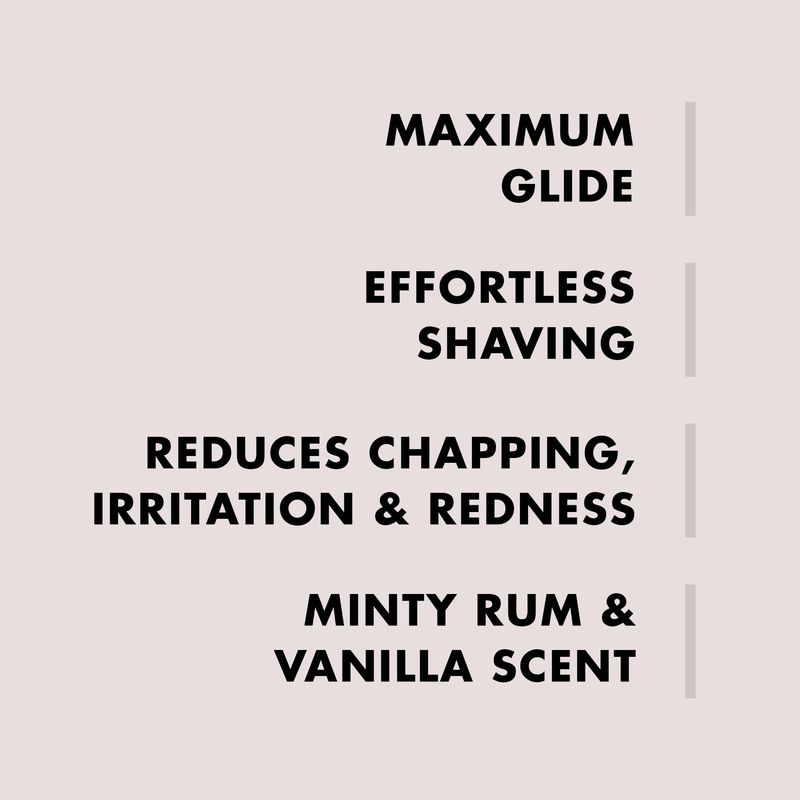 Hanz de Fuko Invisible Shave Cream - Premium Shaving Cream for Sensitive Skin - Hypoallergenic - Sulfate and Paraben Free, 8 oz.