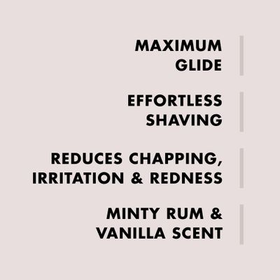 Hanz de Fuko Invisible Shave Cream - Premium Shaving Cream for Sensitive Skin - Hypoallergenic - Sulfate and Paraben Free, 8 oz.