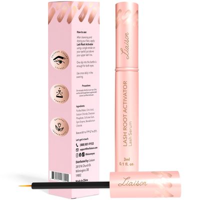 Eyelash Growth Serum (3ML) Premium Lash Serum for Eyelash Growth Thickness, Stronger, Healthier Lashes - Eye Lash Serum Growth - Vegan &amp; Cruelty Free - Lash Growth Serum - 2 Month Supply - USA