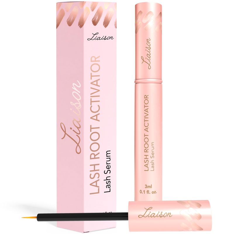 Eyelash Growth Serum (3ML) Premium Lash Serum for Eyelash Growth Thickness, Stronger, Healthier Lashes - Eye Lash Serum Growth - Vegan &amp; Cruelty Free - Lash Growth Serum - 2 Month Supply - USA