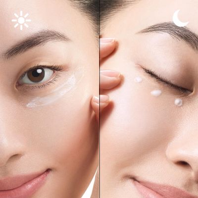 Erno Laszlo Day & Night Anti-Wrinkle Intensive Eye Cream, Mature Skincare, Anti-Aging Eye Cream Helps with Dark Circles, Fine Lines, Crows Feet, 2 x 0.27 Fl. Oz.
