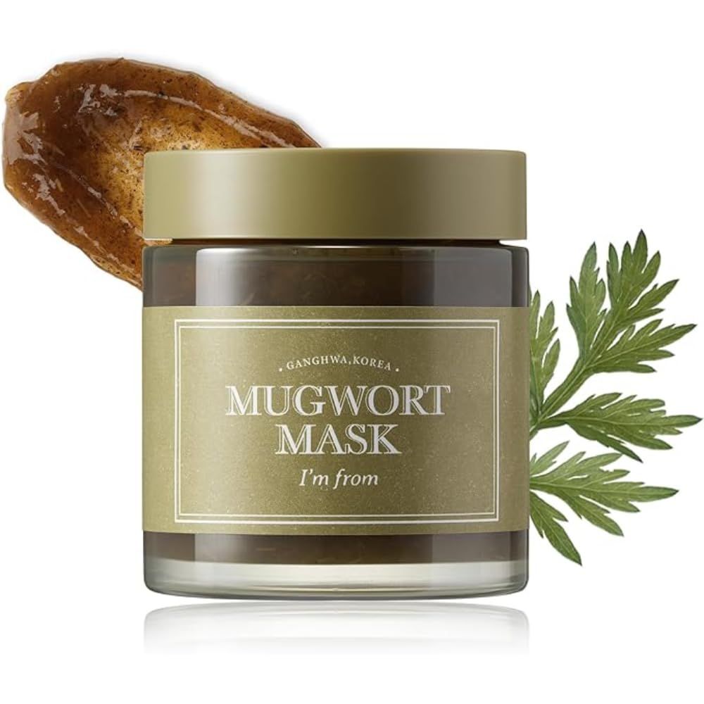 [I&#39;M FROM] Mugwort Mask 3.88 fl oz | Natural Herb, Tea tree, Wash-off, Cooling and fast Soothing Breakouts, for Sensitive skin