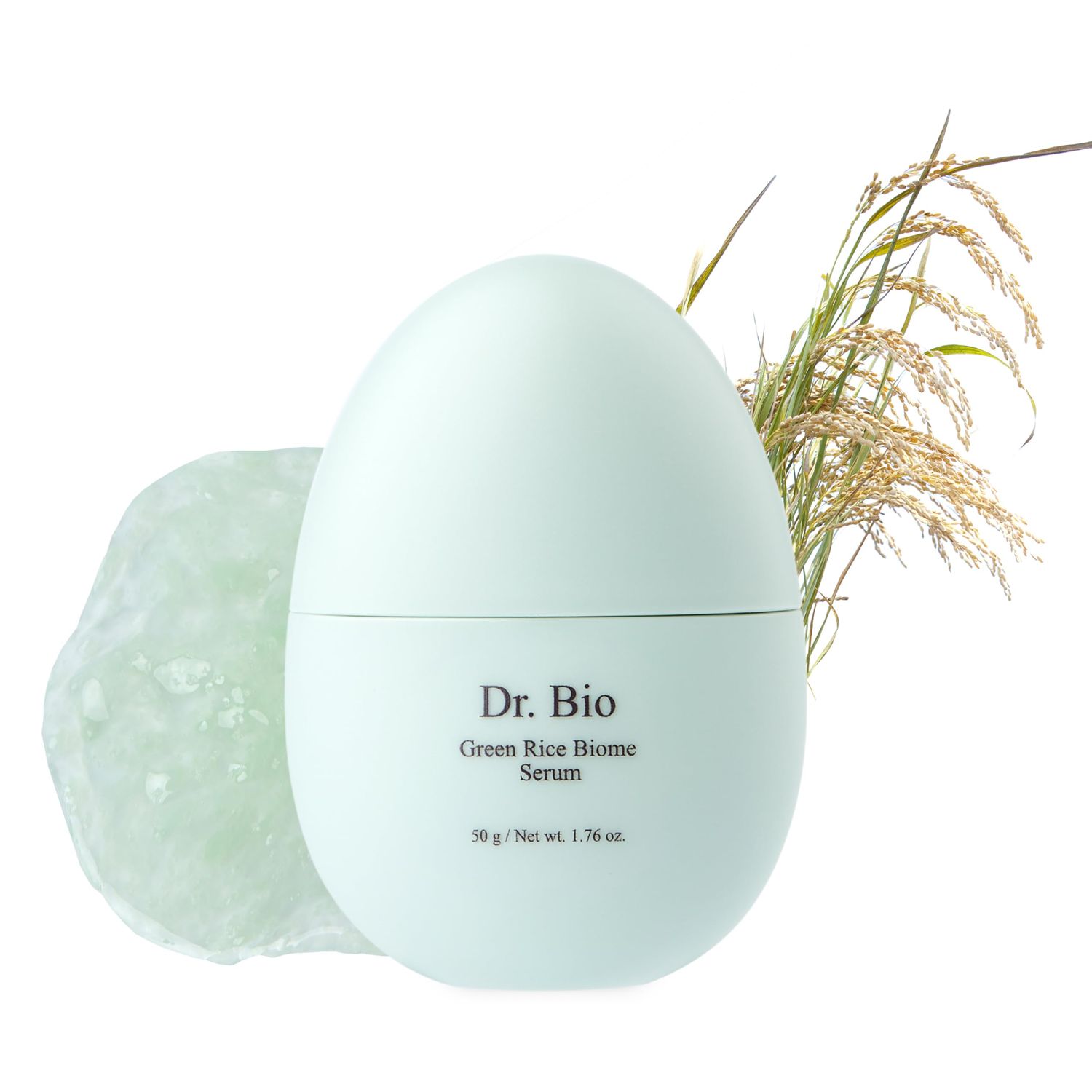 Dr.Bio Green Rice Biome Serum with Probiotic, Reduce Dark Spots, Treat Hyperpigmentation &amp; Freckles, Radiant Skin, Skin Barrier Protection, Fragrance-Free, Vegan, Korean Skin Care for sensitive skin
