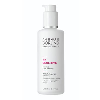 ANNEMARIE BRLIND - ZZ SENSITIVE Mild Cleansing Emulsion - Facial Wash with Hyaluronic Acid and Golden Orchid to Remove Impurities on Sensitive Skin and Restore the Skin Flora - Step 1 of 5-5 Oz