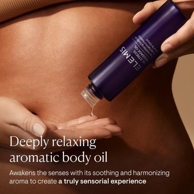 ELEMIS Massage Oil, Fast Absorbing, Deeply Penetrating Body Oil with Essential Oils, Moisturizing Skin Oil, Soothe Muscles, Calm Mind &amp; Revitalize