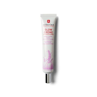 Erborian - Glow Cream - Ultra-Radiant &amp; Illuminating Daily Facial - Radiance Boosting Primer for Fresh &amp; Dewy Finish with Glowing Complexion Brightens - 1.5 Oz