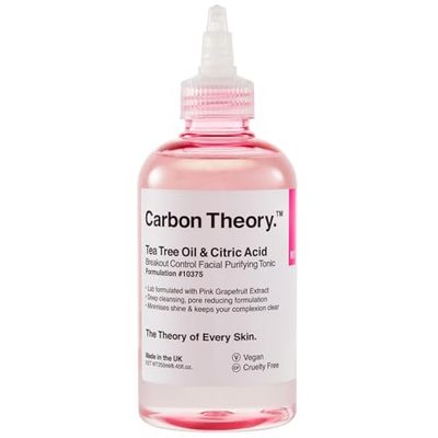 Carbon Theory | Tea Tree Oil &amp; Citric Facial Tonic | with Pink Grapefruit | 250ml