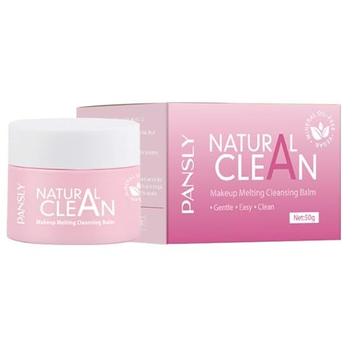 BEUKING Makeup Remover Cream, Face Cleanser &amp; Makeup Melting Cleansing Balm, Gently Clean Face Lipstick Mascara Eyeliner Residue, Lightweight Oil-Control Smooth Moisturizing for Makeup Clean