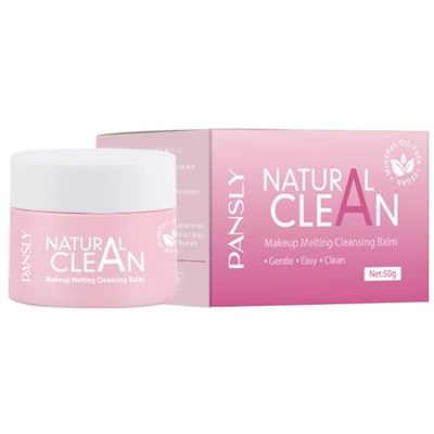 BEUKING Makeup Remover Cream, Face Cleanser &amp; Makeup Melting Cleansing Balm, Gently Clean Face Lipstick Mascara Eyeliner Residue, Lightweight Oil-Control Smooth Moisturizing for Makeup Clean