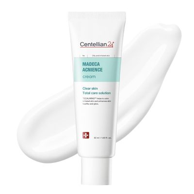 CENTELLIAN 24 Madeca Acnience Cream (1.69fl oz) - Revitalizing &amp; Hydrating Blemish Care Cream, Balances Oil &amp; Moisture, Non-Comedogenic, Low Irritation, Korean Skin Care. Centella Asiatica Extract