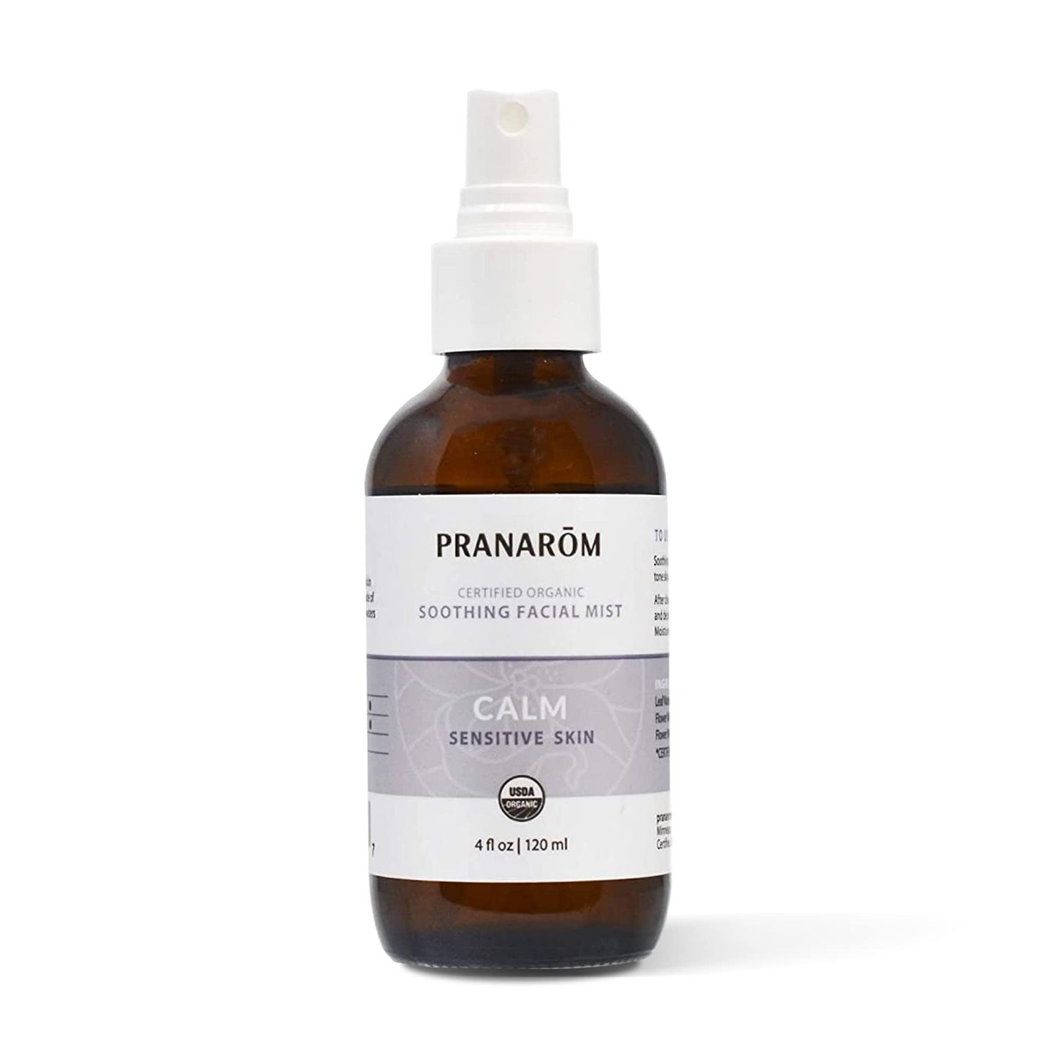 Facial Mist (4oz / 120ml) - 100% Pure &amp; Natural Essential Oil Facial Mist for Dry Skin Hydration &amp; Toning (Calm (Sensitive Skin))