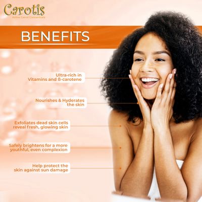 CAROTS Exfoliating Soap 200g - Formulated to Restore Radiance and Eliminate Dead Skin Cells, with Vitamin A
