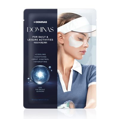 DOMINAS Outdoor Tone-Up Patch (4 g/0.14 oz*4 ea) - Patches/Golf Patches for Leisure Activities by LG Beauty. CoQ10, Tranexamic Acid, Niacinamide &amp; Hyaluronic Acid