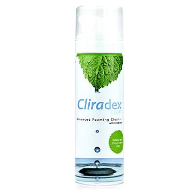 Cliradex Foam - Gentle Eyelid Cleanser &amp; Eyelash Conditioner | Daily Facial Cleanser &amp; Safe Solution for Eyelid Hygiene - 1.5oz 4-Terpineol Formula