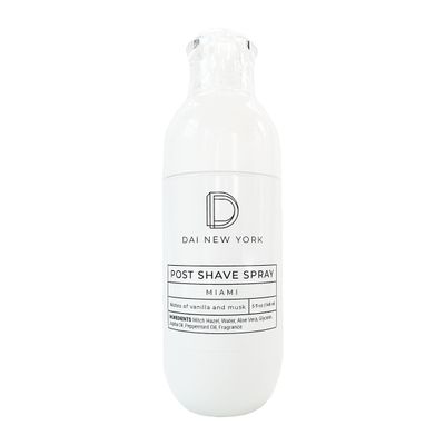 Dai New York Post Shave Spray, 5 oz - Natural Formula After Shave for Razor Bumps, Razor Burns, and Ingrown Hairs for Women and Men (Warm Vanilla Scent)