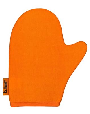 b.tan Exfoliating Mitt | Tan Go Away - Helps Your New Self Tanner Go on More Smooth, Even &amp; Last Longer. Smooths Out Skin, Removes Dead Skin Cells - All to Keep You Looking Fierce and Your Tan Fresh