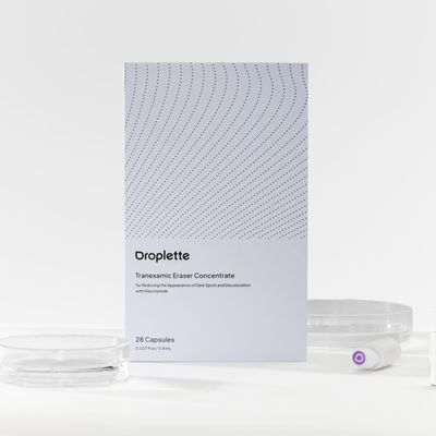 Droplette Tranexamic Eraser Refill Capsules | Skin Care To Even Complexion with Tranexamic Acid, Arbutin &amp; Niacinamide | Reduce Dark Spots &amp; Signs of UV Damage - (30 Count)