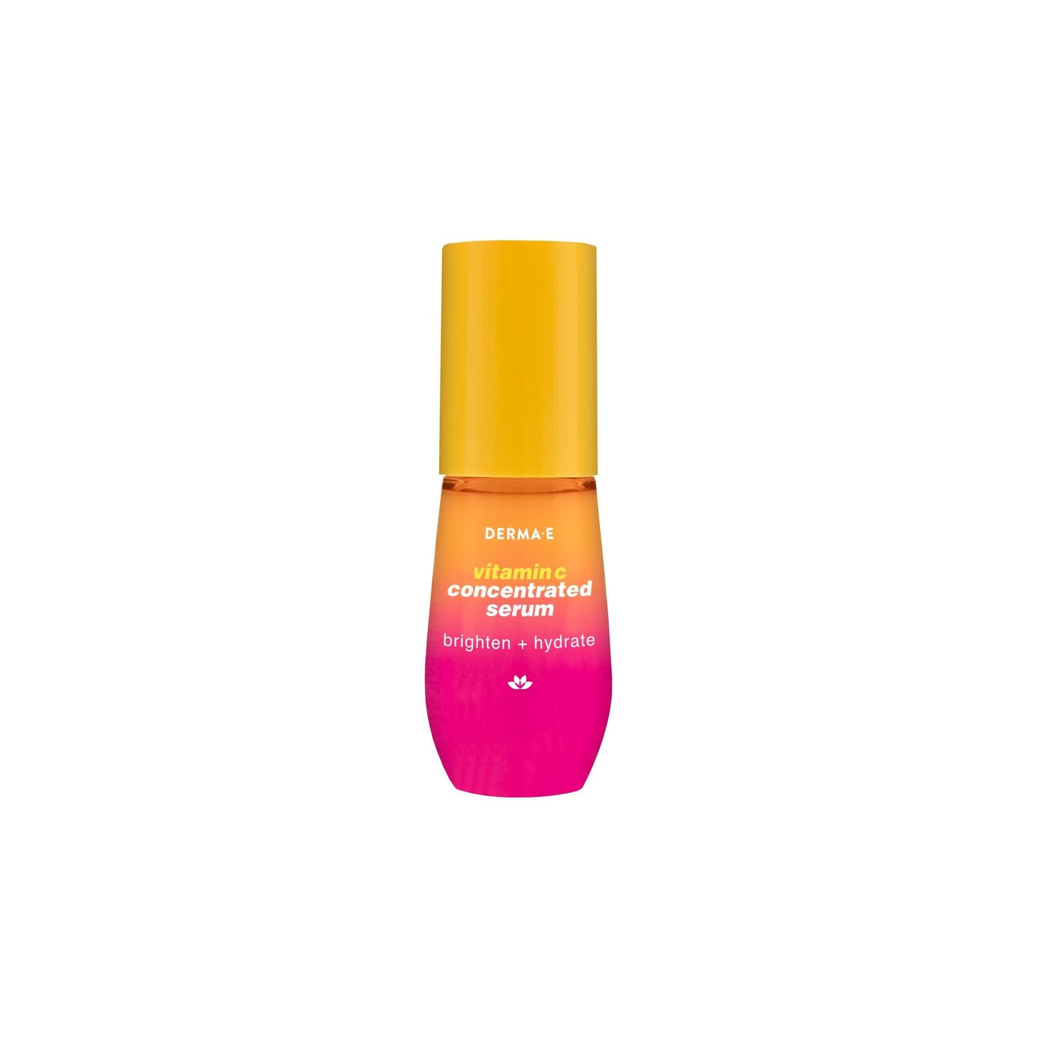DERMA E Vitamin C Concentrated Serum with Hyaluronic Acid, Vitamin E &amp; Aloe, All Natural, Antioxidant-Rich Concentrated Facial Serum - Firming and Brightening Vitamin C Face Serum, 1oz