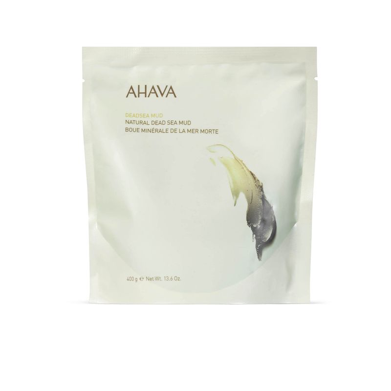 AHAVA Natural Dead Sea Mud for Body - Exclusive Black, Creamy Dead Sea Mud to Purifiy, Soften &amp; Refine Skin, Soothes Discomfort, Enriched with Potent Minerals of Dead Sea blend Osmoter, 13.6 Oz