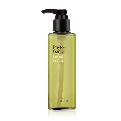BEYOND Phytoganic Facial Cleansing Foam (6.8fl oz) - Vegan Formula Korean Skin Care. Moisturizing Gel-Type Facial Foam for Impurities &amp; Makeup Removal, lean Herbs, Phyto-Biome