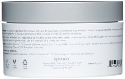 Epicuren Discovery Cinnamon Vanilla Brown Sugar Polish, 6.7 oz.